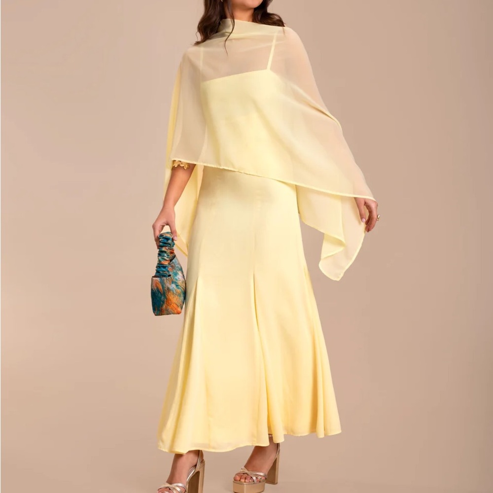 THE-ARE Carlota Dress & Cape